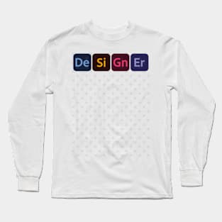 Graphic Designer Long Sleeve T-Shirt